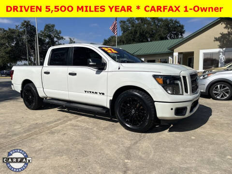 2018 Nissan Titan for sale at CHRIS SPEARS' PRESTIGE AUTO SALES INC in Ocala FL