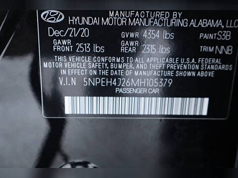 2021 Hyundai Sonata Limited