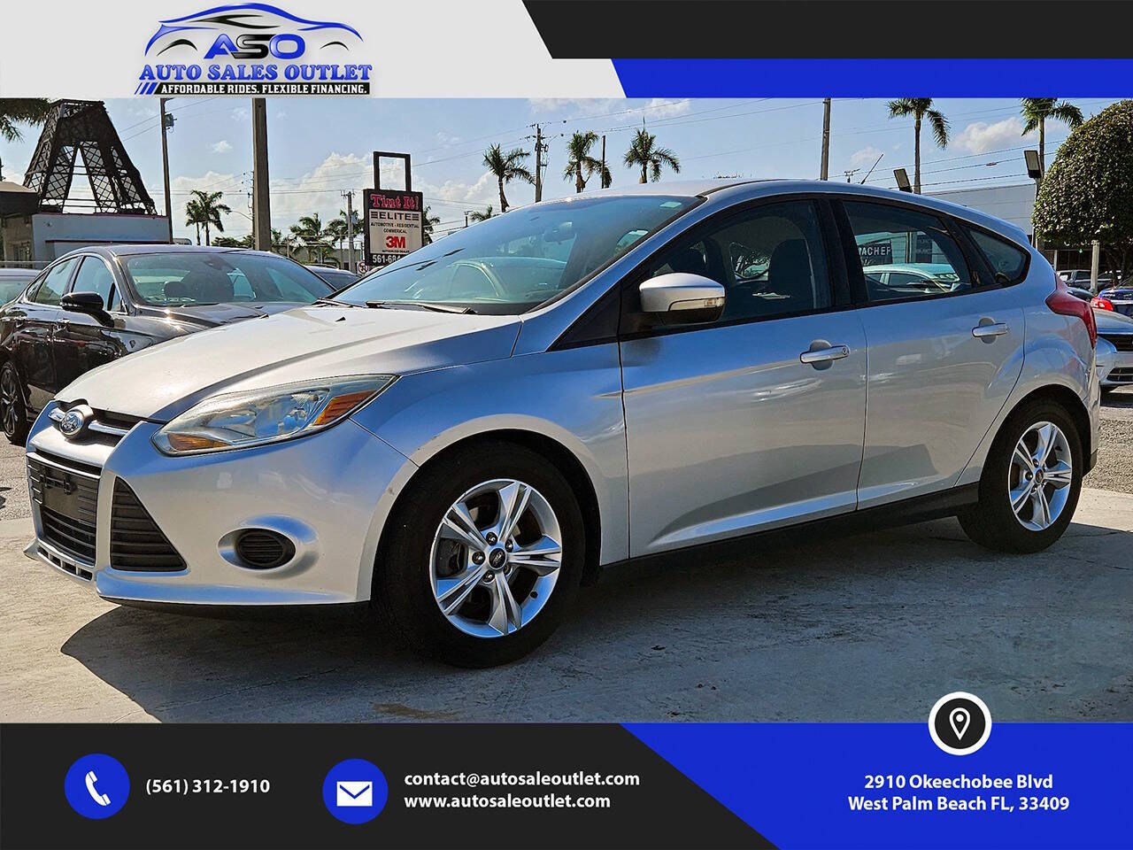 2014 Ford Focus for sale at Auto Sales Outlet in West Palm Beach, FL