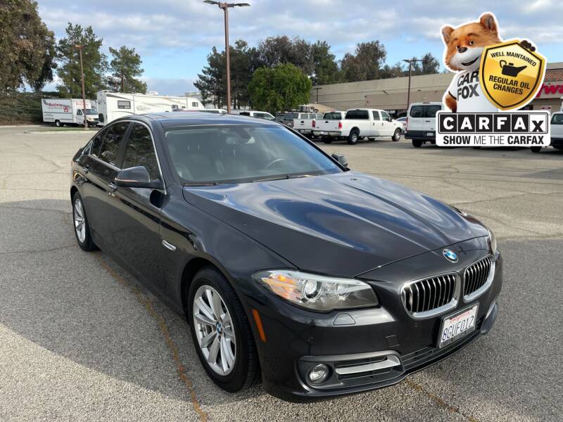 2016 BMW 5 Series for sale at LA MOTEURS LLC in Valencia CA