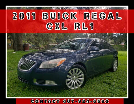 2011 Buick Regal for sale at AFFORDABLE ONE LLC in Orlando FL