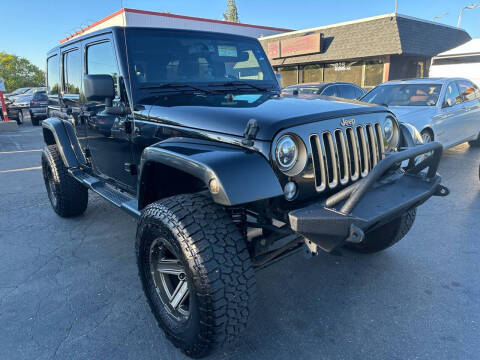 2014 Jeep Wrangler Unlimited for sale at Roseville Car Group in Roseville CA