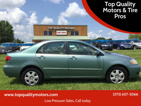 2006 Toyota Corolla for sale at Top Quality Motors & Tire Pros in Ashland MO