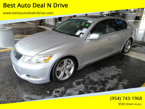 2007 Lexus GS 350 for sale at Best Auto Deal N Drive in Hollywood FL