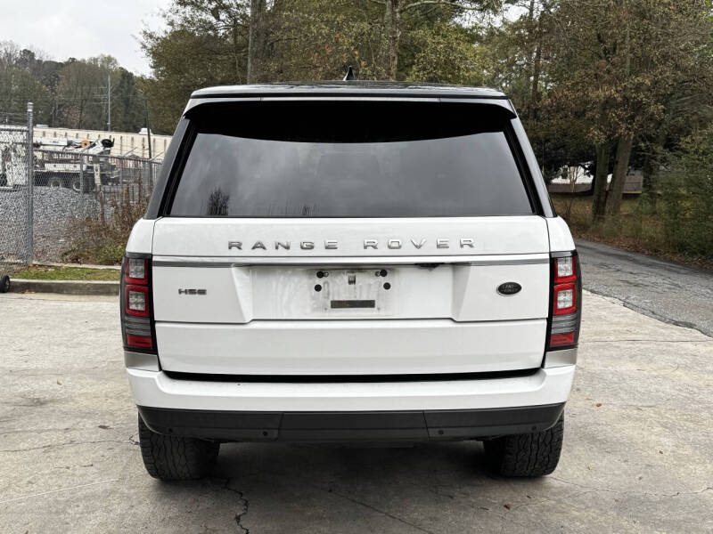 2017 Land Rover Range Rover HSE