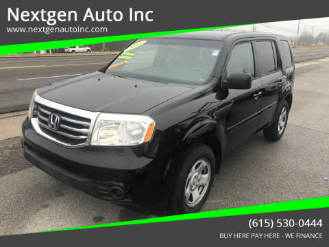 2013 Honda Pilot for sale at Nextgen Auto Inc in Smithville TN