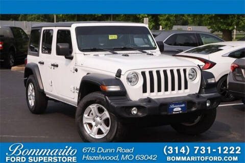 2020 Jeep Wrangler Unlimited for sale at NICK FARACE AT BOMMARITO FORD in Hazelwood MO