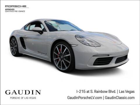 2021 Porsche 718 Cayman for sale at Gaudin Porsche in Las Vegas NV