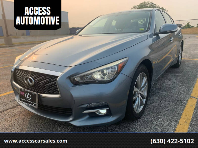 2014 Infiniti Q50 for sale at ACCESS AUTOMOTIVE in Bensenville IL