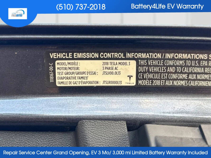 2018 Tesla Model 3