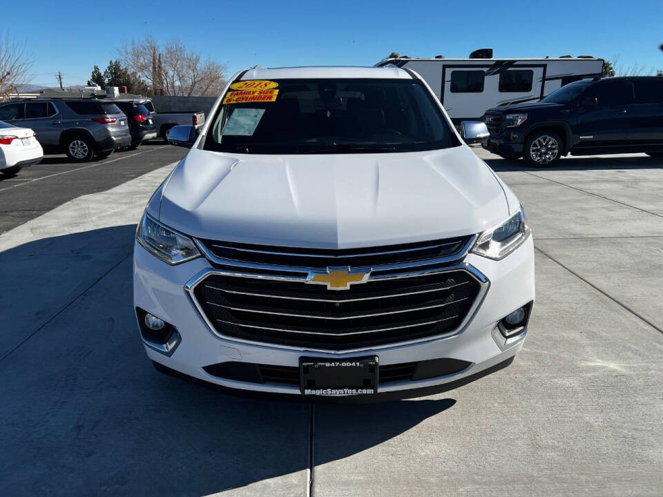 2018 Chevrolet Traverse for sale at Magic Auto Sales in Hesperia, CA