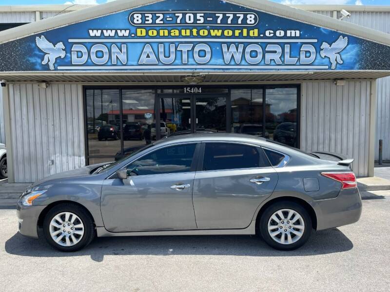 2014 Nissan Altima for sale at Don Auto World in Houston TX