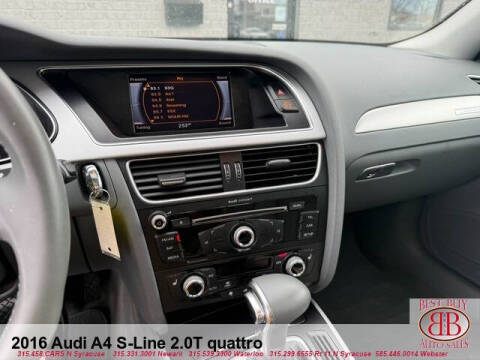 2016 Audi A4 2.0T quattro Premium Plus