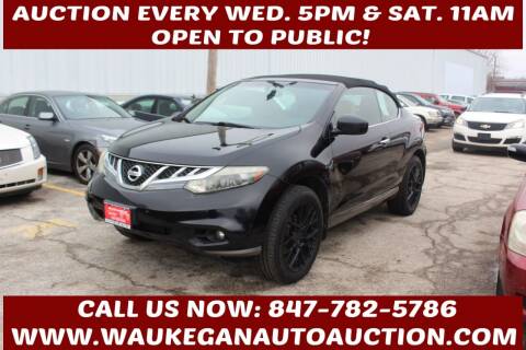 2011 Nissan Murano CrossCabriolet for sale at Waukegan Auto Auction in Waukegan IL