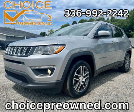 2020 Jeep Compass for sale at CHOICE PRE OWNED AUTO LLC in Kernersville NC