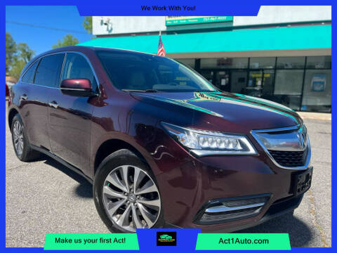 2016 Acura MDX for sale at Action Auto Specialist in Norfolk VA