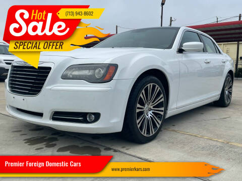 2014 Chrysler 300 for sale at Premier Foreign Domestic Cars in Houston TX