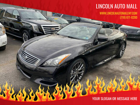 2013 Infiniti G37 Convertible for sale at Lincoln Auto Mall in Brooklyn NY