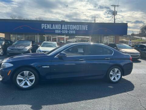 2011 BMW 5 Series for sale at Penland Automotive Group in Laurens SC