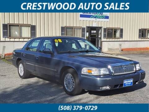 2008 Mercury Grand Marquis for sale at Crestwood Auto Sales in Swansea MA