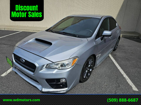 2015 Subaru WRX for sale at Discount Motor Sales in Wenatchee WA