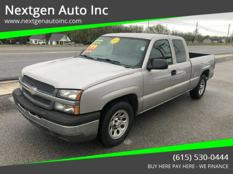 2005 Chevrolet Silverado 1500 for sale at Nextgen Auto Inc in Smithville TN