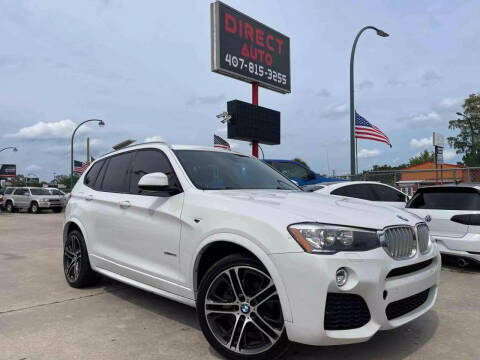 2017 BMW X3 for sale at Direct Auto in Orlando FL
