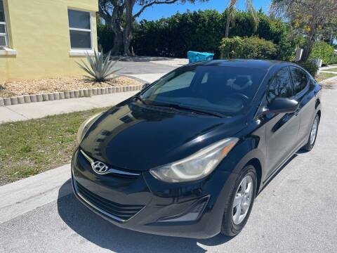 2014 Hyundai Elantra for sale at L G AUTO SALES in Boynton Beach FL