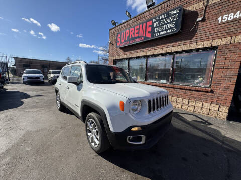 2015 Jeep Renegade for sale at Supreme Motor Groups in Detroit MI