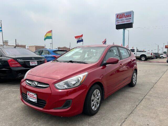 2017 Hyundai Accent for sale at Excel Motors in Houston TX