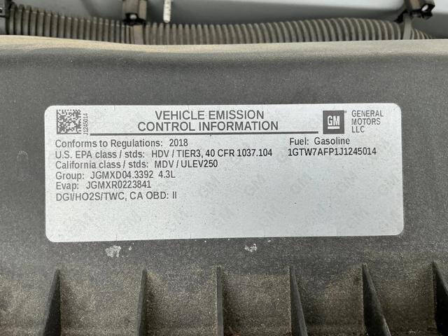 2018 GMC Savana 2500