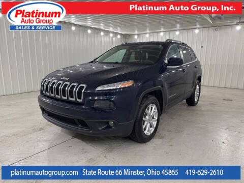 2015 Jeep Cherokee for sale at Platinum Auto Group Inc. in Minster OH