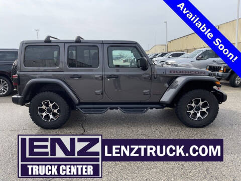 2021 Jeep Wrangler Unlimited for sale at LENZ TRUCK CENTER in Fond Du Lac WI