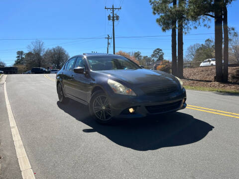 2011 Infiniti G25 Sedan for sale at THE AUTO FINDERS in Durham NC