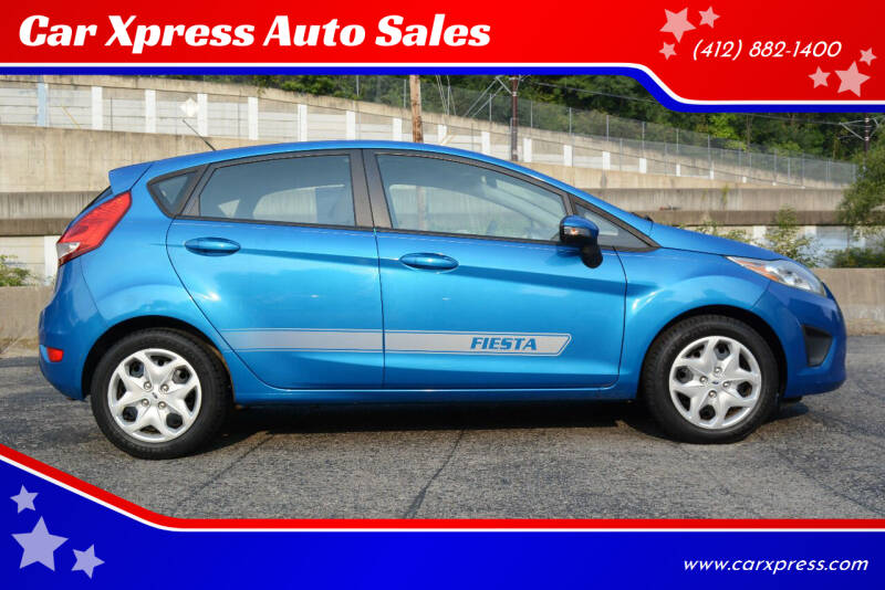2013 Ford Fiesta for sale at Car Xpress Auto Sales in Pittsburgh PA