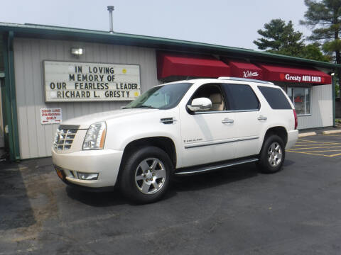 2007 Cadillac Escalade for sale at GRESTY AUTO SALES in Loves Park IL