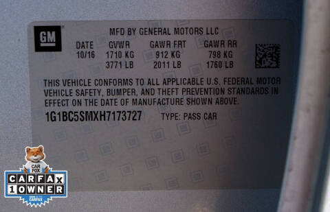 2017 Chevrolet Cruze LS Auto