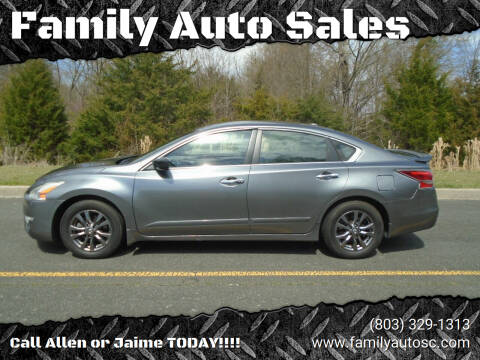 2015 Nissan Altima for sale at Family Auto Sales in Rock Hill SC
