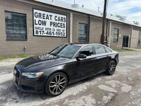 2013 Audi A6 for sale at BARCLAY MOTOR COMPANY in Arlington TX