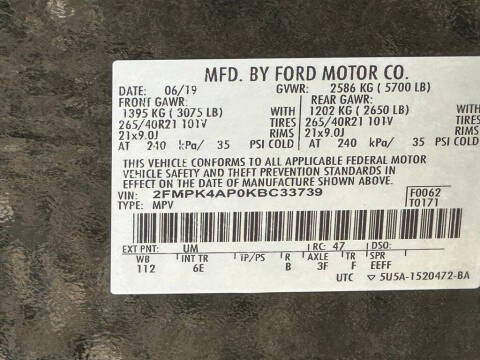 2019 Ford Edge ST