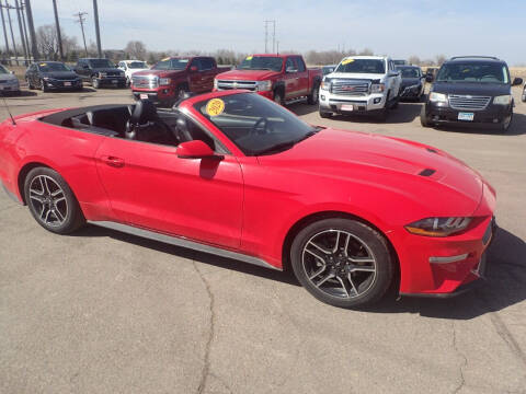 2020 Ford Mustang for sale at Salmon Automotive Inc. in Tracy MN