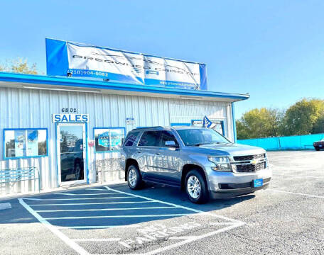 2018 Chevrolet Tahoe for sale at Preowned Cars of SA in San Antonio TX