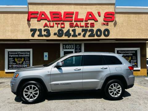 2018 Jeep Grand Cherokee for sale at Fabela's Auto Sales Inc. in South Houston TX