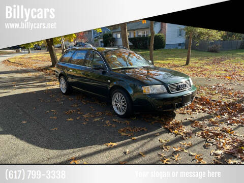 2002 Audi A6 for sale at Billycars in Wilmington MA