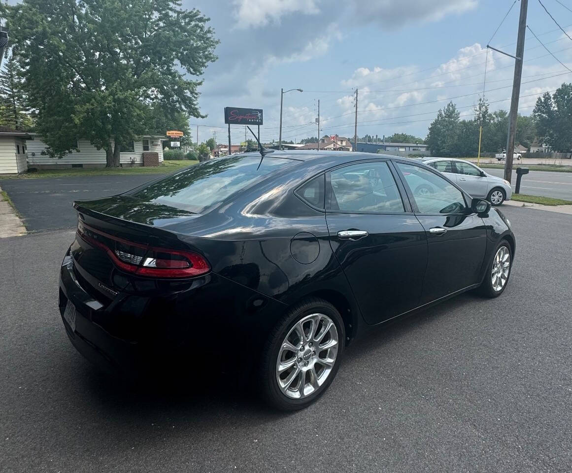 2013 Dodge Dart for sale at SIGNATURE AUTOS LLC in Weston, WI