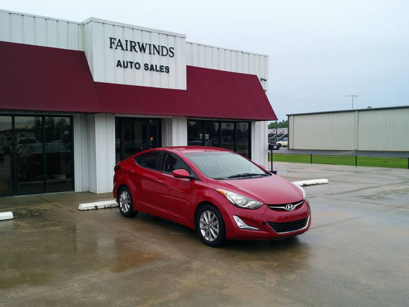 2016 Hyundai Elantra for sale at Fairwinds Auto Sales in Dewitt AR