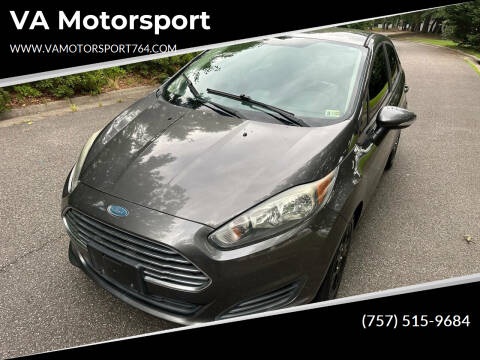 2015 Ford Fiesta for sale at VA Motorsport in Chesapeake VA