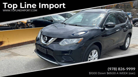 2014 Nissan Rogue for sale at Top Line Import of Methuen in Methuen MA