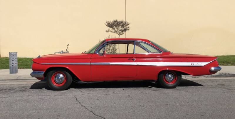 1961 Chevrolet Impala for sale at HIGH-LINE MOTOR SPORTS in Brea CA