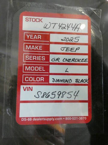 2025 Jeep Grand Cherokee L